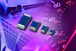 采用0402、0603、0805和1206外形尺寸的電阻器件