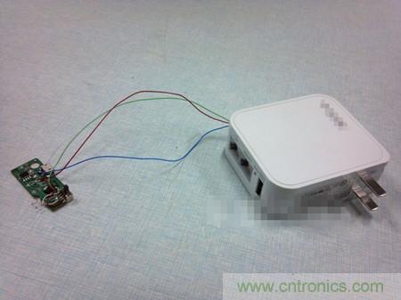 DIY:自制自帶電池供電的無(wú)線路由器