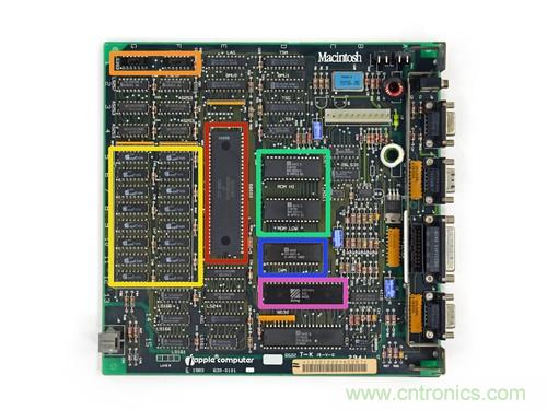拆！古董級(jí)Macintosh 128K電腦