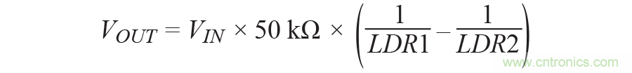 你有沒有試過用儀表放大器測(cè)量兩個(gè)光源的相對(duì)強(qiáng)度？